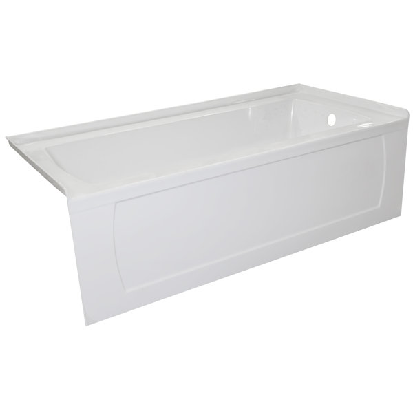 Valley Acrylic Ltd. Signature 60" x 36" Alcove Soaking Acrylic Bathtub ...